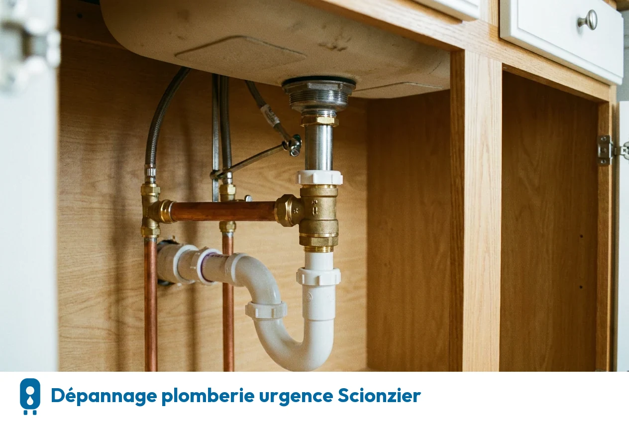 Dépannage plomberie urgence à Scionzier