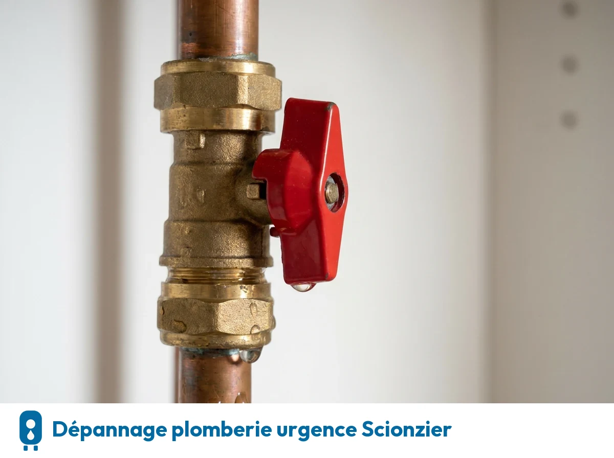 Dépannage plomberie urgence à Scionzier