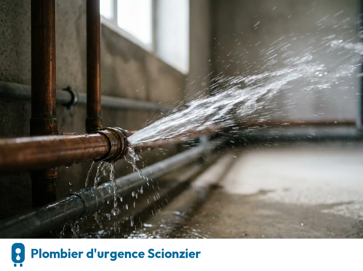 Plombier d'urgence à Scionzier
