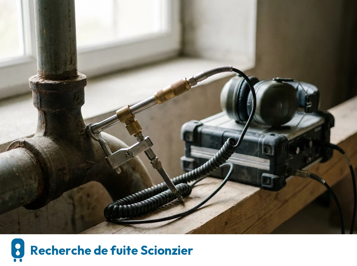 Recherche de fuite à Scionzier