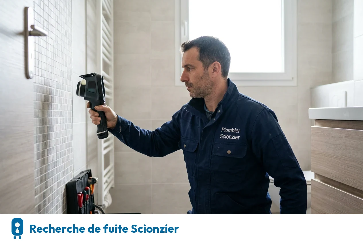 Recherche de fuite à Scionzier