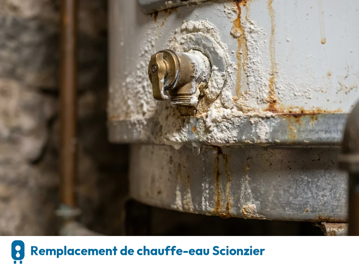 Remplacement de chauffe-eau à Scionzier