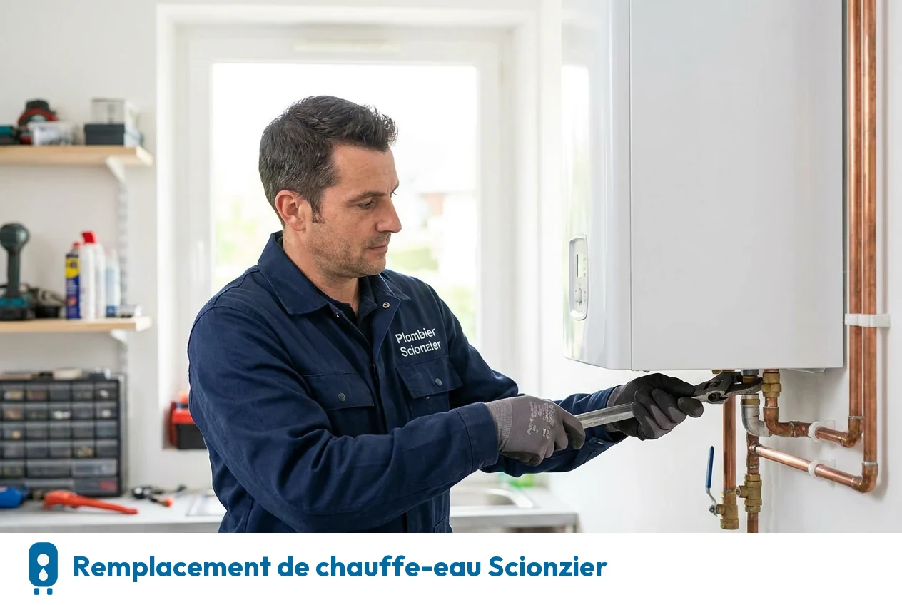 Remplacement de chauffe-eau à Scionzier